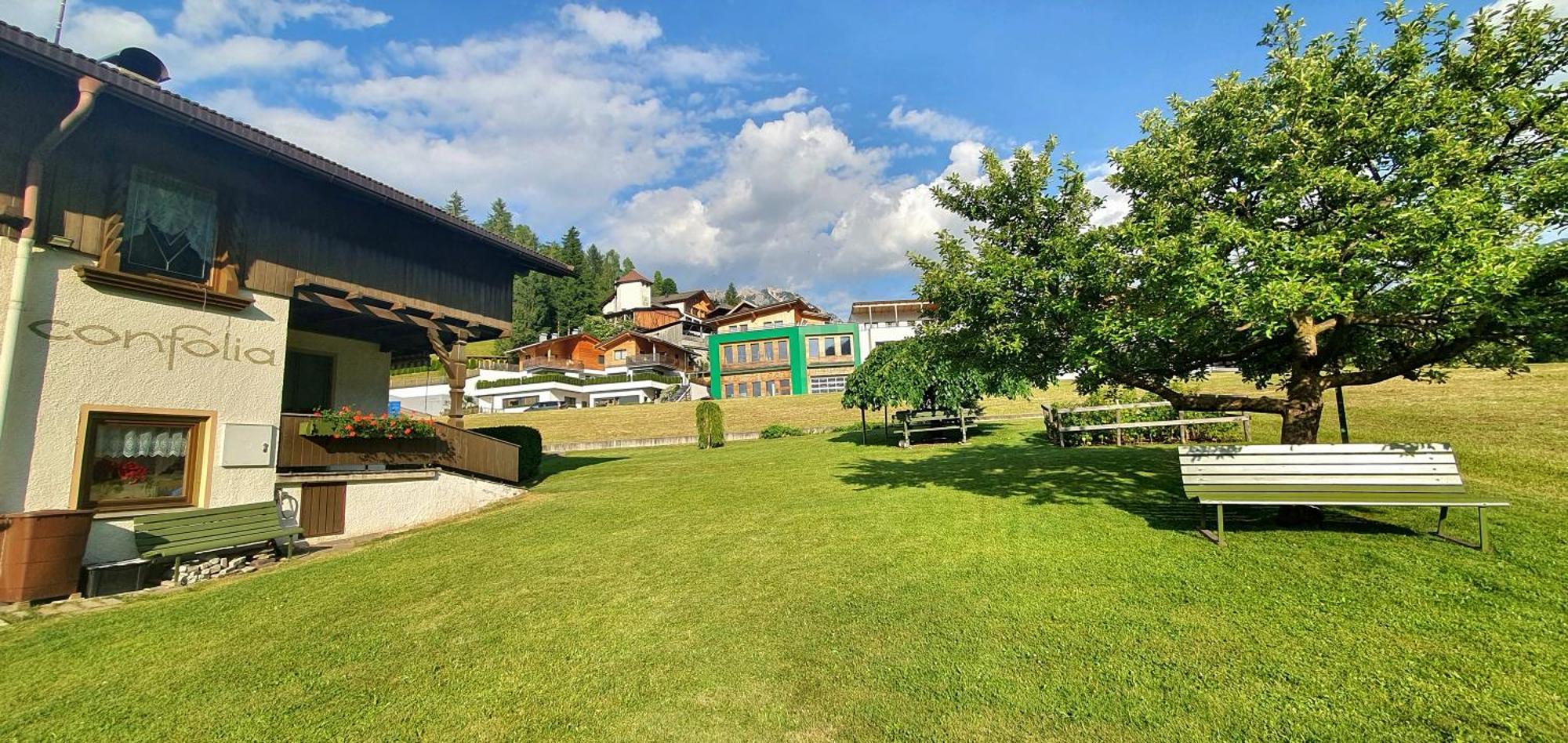 Ciasa Confolia Appartement Al Plan di Mareo Buitenkant foto